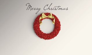 Christmas Background Wreath