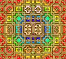 Background Image Tile Geometric