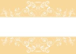 white pattern on a light beige background