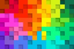abstract background of colored squares