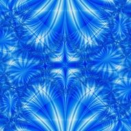 Background Pattern Blue Frost