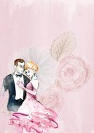 Background Pink Romantic Floral