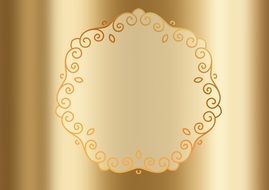 Gold Pattern About Metallic