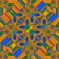 Tile Pattern Colorful Seamless