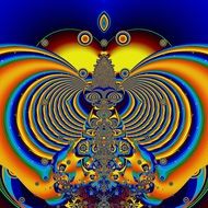 abstract symmetrical artwork