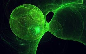 Energy Flame Fractal Light