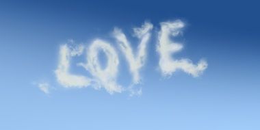 the word love in heaven