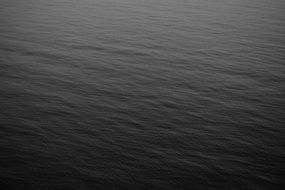 Ocean Water Black And White