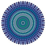 Mandala Swirl Geometric Abstract