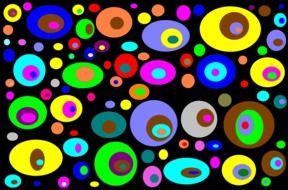 Abstract Art Background Circles