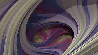 Swirl Background Curve Form