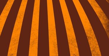 orange and brown stripes