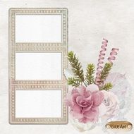 Frame Background Scrapbook Page