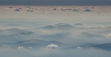 distant mountain view