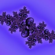 purple 3d abstract background