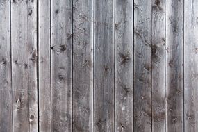 background in the form of gray wooden boards