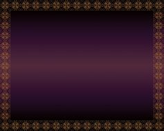 purple background in flower frame