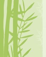 Bamboo Pattern Design Background