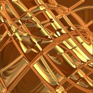 golden lines on background