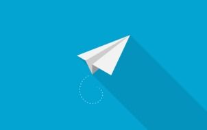 Aircraft Paper Blue Background