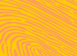 yellow background with pink pattern