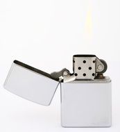 burning metal lighter