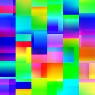 colored square design