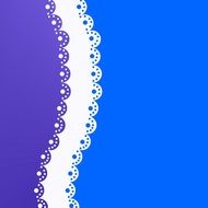 background with blue, violet and white laces