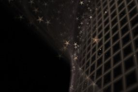 Background Abstract Stars Grid