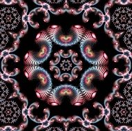 Tile Ornament Kaleidoscope