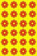 Pattern Design Graphics Colorful