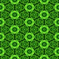 green background with dots interconnected
