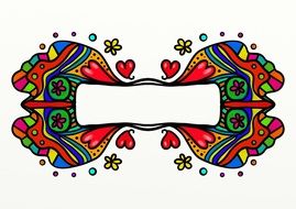 Banner Border Frame Blank