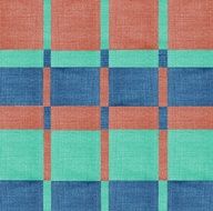 colored fabric with squares