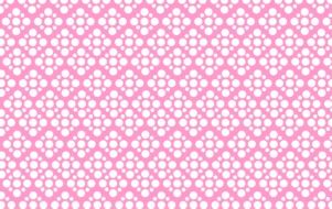 white background with pink pattern