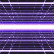 Light Grid Rays Pattern