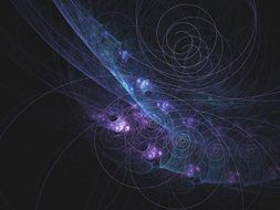 Fractal Lines Curves Design