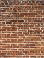 wallpaper with red brick wall structure