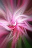 Pink Apple Blossom Twirl Wave