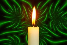 Candle Light Wick Flame