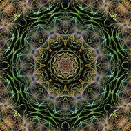 Fractal Tile Background Graphic