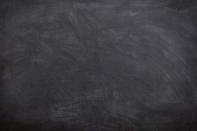 Black Board Chalk Traces School