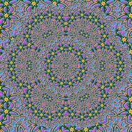 fractal floral ornament