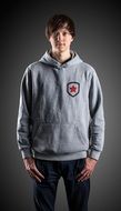 Portrait Male Young Hoodie