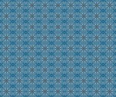 ornamental blue background