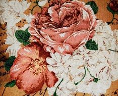 Roses Cloth Blanket Fabric