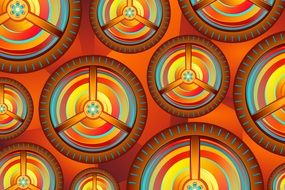 Shield Background Texture
