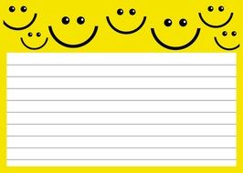 Happy Yellow Faces Smile