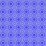 blue background with white circles
