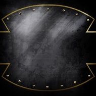 Metal Black Design Background